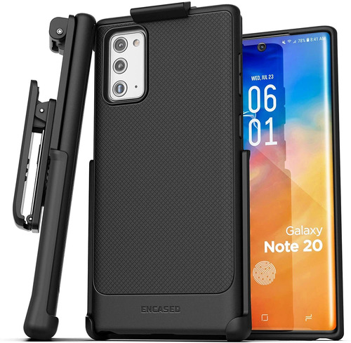 Funda Para Galaxy Note 20, Negro/resistente/delgada/soporte