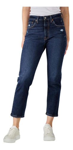 Calça Jeans Levi's 501 Skinny - Jeans Escuro - Tamanho 36