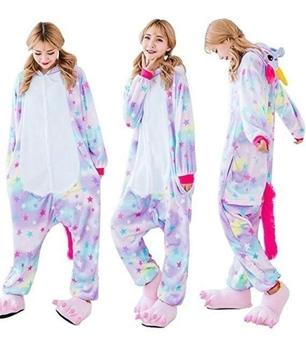 Pijama Enterizos Unicornio Varios Modelos Adulto Importados