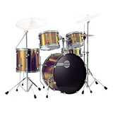 Bateria Soar Mahogany 5 Cuerpos Dixon Cuota