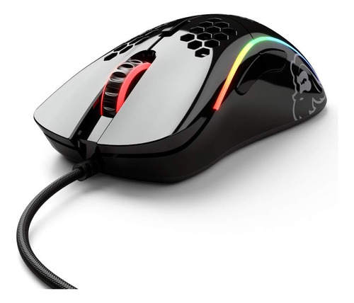 Raton Gamer Glorius Modelo D Honeycomb Negro