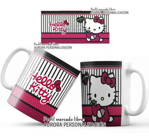 Mug  Taza Hello Kitty Gato Regalo 006