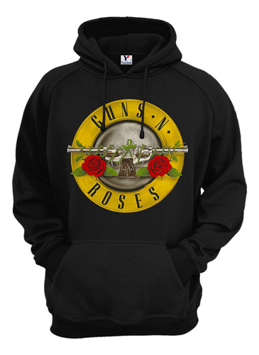 Sudadera Guns N' Roses, Con Capucha /cangurera Unisex 