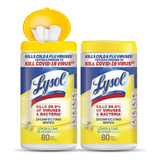 Lysol Desinfección Toallitas Value Pack, Limón Y Cal Blos.