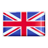 Adesivo Bandeira Inglaterra Uk Land Rover Resinado + Nf-e