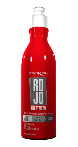 Tratamiento Matizador Prokpil Rojo Intensificador De 300 Ml 