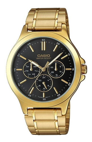 Reloj  Casio Hombre Mtp-v300g-1a Multifuncional Original