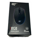 Mouse Gamer Rgb Tres Velocidades Havit Ms1003-bk Negro