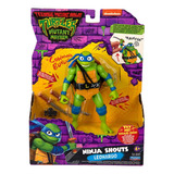 Tortugas Ninja Mutant Mayhem Leonardo Shouts Playmates