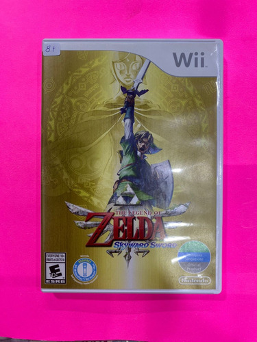 The Legend Of Zelda Skyward Sword Nintendo Wii Original Uso