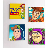 4 Piezas Pintura De Diamantes Toy Story Art 30x30cm