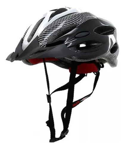 Casco Regulable Acolchado Bici Rollers Alpine Skate Urbano Color Negro-gris 14113 Talle 54-61cm