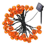 Luces De Halloween Con 30 Luces Led De Calabaza, Luces Naran