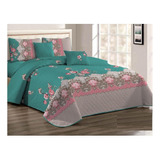 Cobertor Quilt Verano Cubrecama King + 2 Fundas Csg1