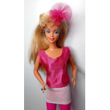 Muñeca Barbie Rockers 1986 Vintage Con Detalles