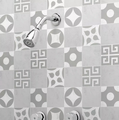Rollo Papel Tapiz Auto Adherible Piedra Laja Mosaico Vinil