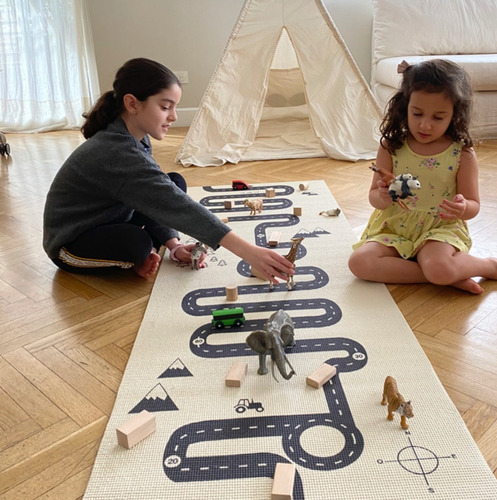 Playmat Nórdica Alfombra Bebé Niños Multiply Ecofriendly