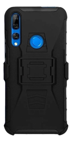 Funda Protector Uso Rudo Con Clip + Mica Gratis Huawei