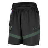 Shorts De Basquetból Hombre Nike Dri-fit Milwaukee Bucks 