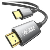 Uantin Cable Usb C A Hdmi De 6 Pies | Cable 4k Usb 3.1 Tipo 