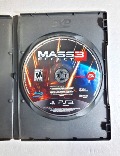 Mass Effect 3 Ps3 -sin Tapa- Lenny Star Games