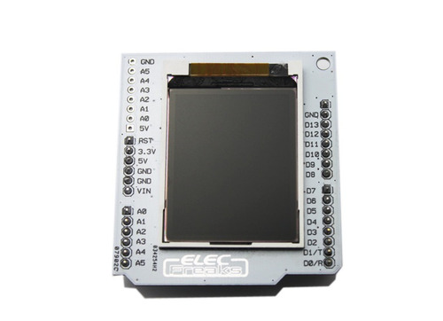 Arduino Shield Display Tft 1.8  Con Zocalo Microsd Incluido