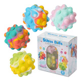 Pop It Ball Fidget Juguetes Niños Y Adultos Regalos  P...