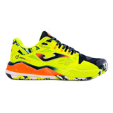 Zapatilla Pádel Hombre Spin 23 Amarillo Fluor Joma