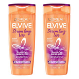 Pack Shampoo Elvive Dream Long Liss 400 Ml