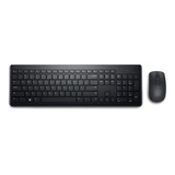 Kit Teclado Y Mouse Inalámbrico Dell Km3322w Negro