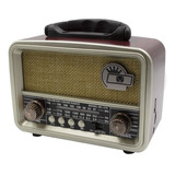 Bocina Bluetooth Radio Inalambrica Portatil Vintage Retro