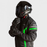 Chamarra Moto Hombre Impermeable Ps Con Protecciones