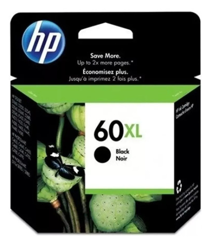 Cartucho Hp 60xl Negro + 60 Color Originales Combo