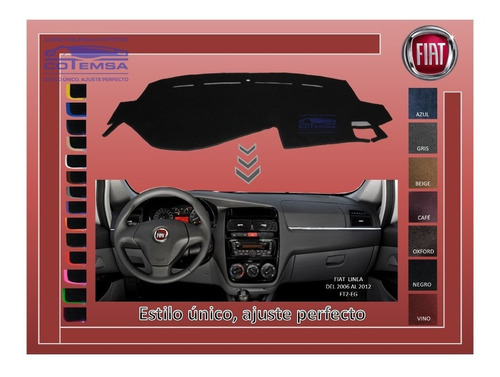 Cubretablero Automotriz Fiat Linea 2006 Al 2012