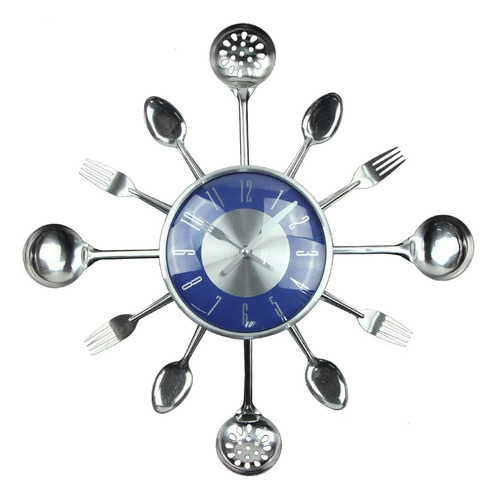 Reloj De Pared Grande Timelike, 18 Cubiertos De Cocina De De