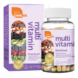 Zahler Multivitaminico Braiood Vegano 60 Capsulas Sabor Sin Sabor