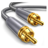 Cable Coaxial De Audio Macho A Macho, Altavoz Rca A Rca Prem