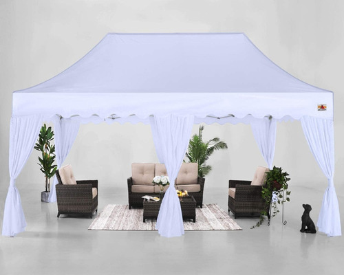 Carpa Toldo Gazebo 3x6 M Eventos Fiestas Blanco