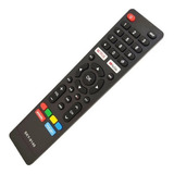 Controle Remoto Compatível Tv Multilaser Smart 42 E 43 Novo