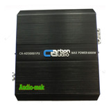 Amplificador Carbon Audio 1 Canal Clase D 3000w Rms Nano Color Negro