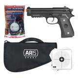 Pistola Full Metal Vigor 6mm Pt92 V22 Spring + Capa +bbs Ntk