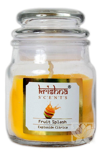 Vela Aromática Krishna Explosión Citrica 75gr/ Ambienteyarom