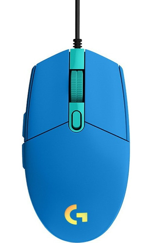 Ratón Para Juegos Con Cable Logitech G102 Con Luces De Trans