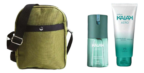 Kit Kaiak Aero Femenino Spray Y Jabon + Bandolera- Ave Fenix