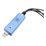 Adaptador De Captura De Audio Y Vídeo Usb 2.0 Converter Para