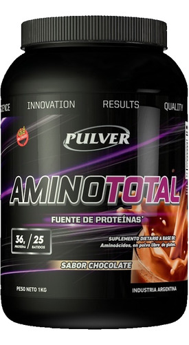 Amino Total 1 Kg Pulver Con Taurina Y Glutamina Sin Tacc