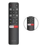 Controle Remoto Compatível Com Tcl Smart Tv 4k