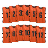 Chaleco Para Practicar Baloncesto, Baberos Numerados, Pinnie