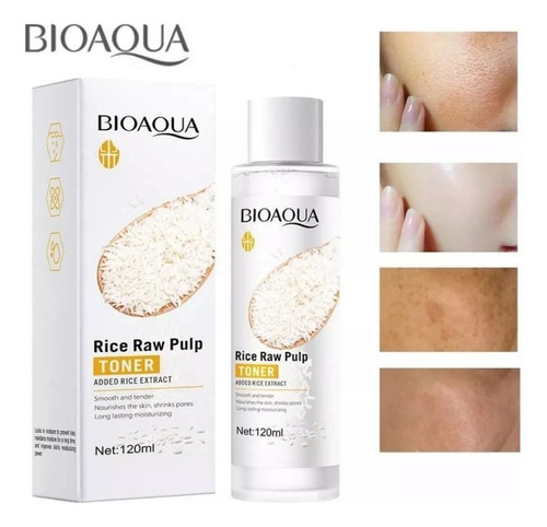 Emulsion 100%natural D Arroz Aclara Cutis Manchas Rejuvene