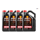 Aceite Motor Motul 8100 5w40 Xcess 100% Caja 4 Garrafas